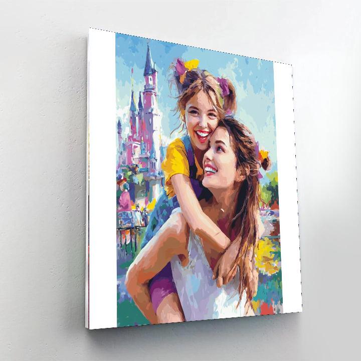 Joyful Moments At The Fair DIY Paint By Numbers