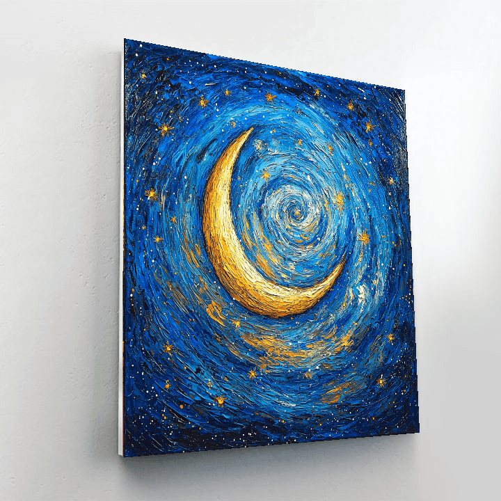 Vincent Van Gogh Inspired Celestial Night Lights  Numbered Painting Kits
