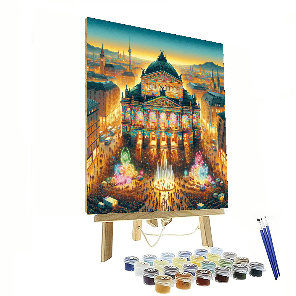 The Vivid Sydney Festival Paint By Numbers