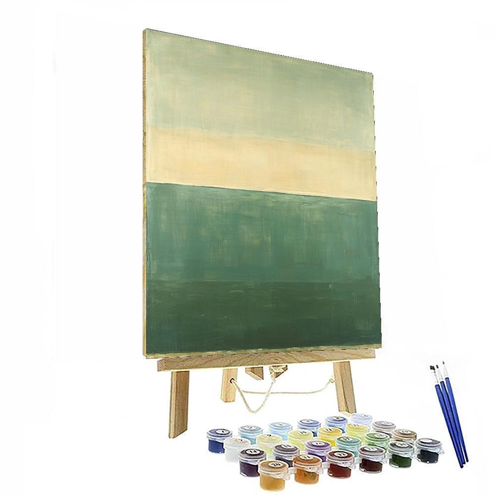 Mark Rothko Inspired Boundless Horizons  Painting Number Kit