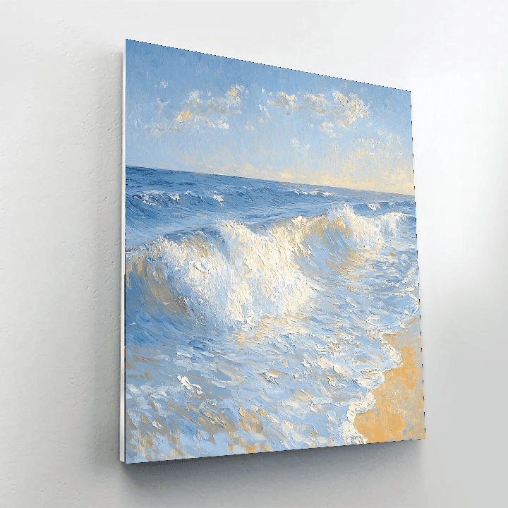 Claude Monet Inspired Ocean Whispers  Painting By Numbers Kit