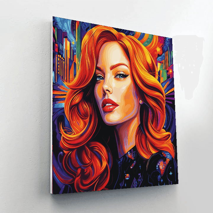 Emma Stone: The Spark Of A Thousand Emotions Paint By Number