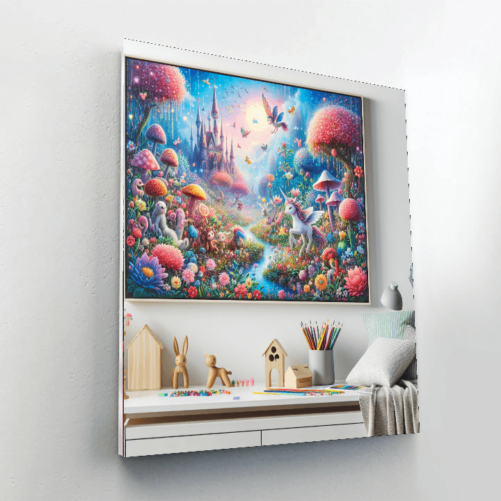 Mystical Fairy Land Numbered Painting Kits