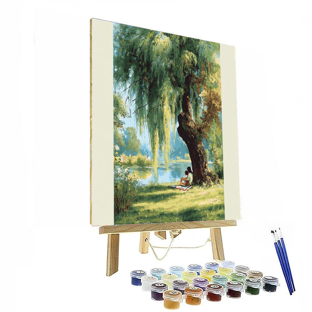 Moments Under The Willow Paint By Numbers Kits