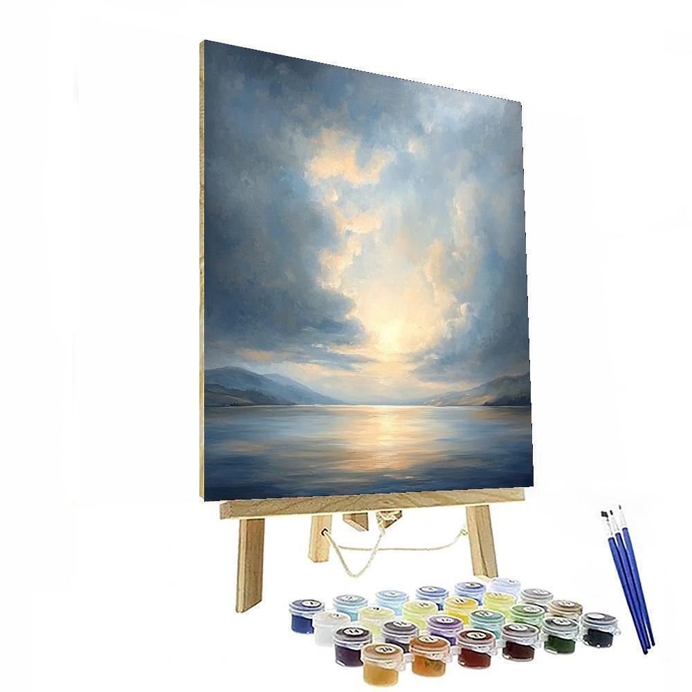 J.M.W. Turner Inspired Solstice Dreamscape  Painting By Numbers Kit