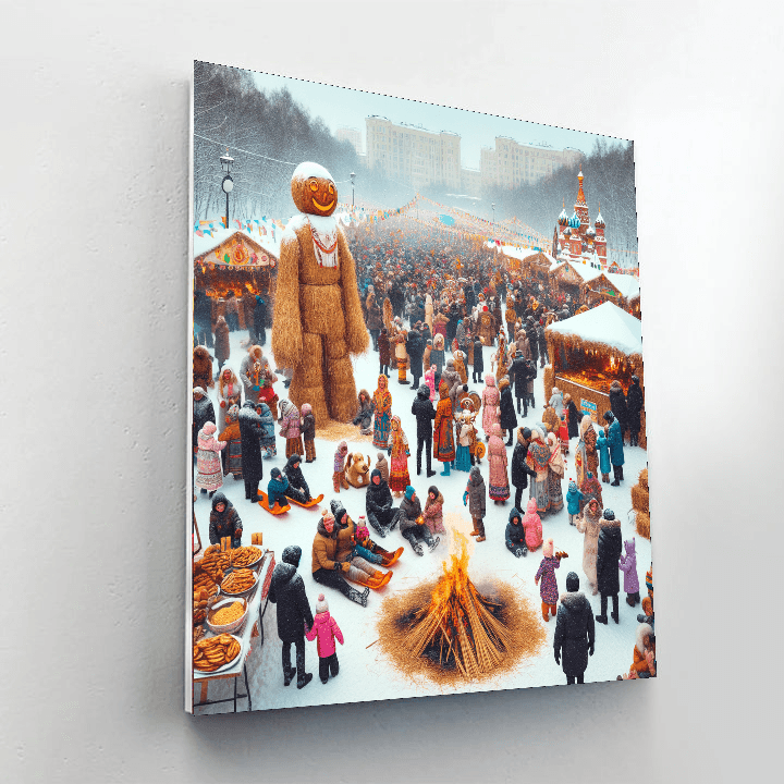 Maslenitsa - Moscow, Russia Paint By Number
