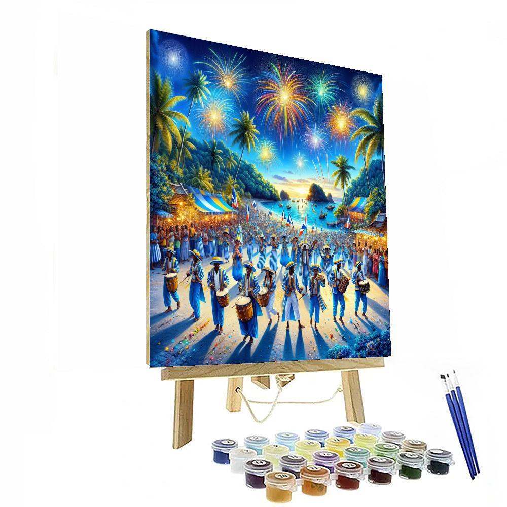 Bastille Day - Martinique Paint By Number