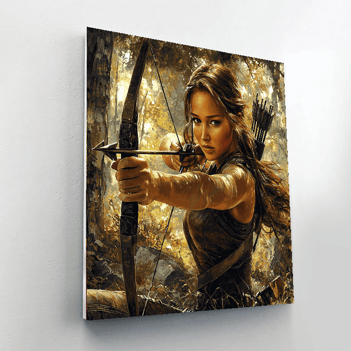 Jennifer Lawrence: From Katniss To Stardom Paint By Number