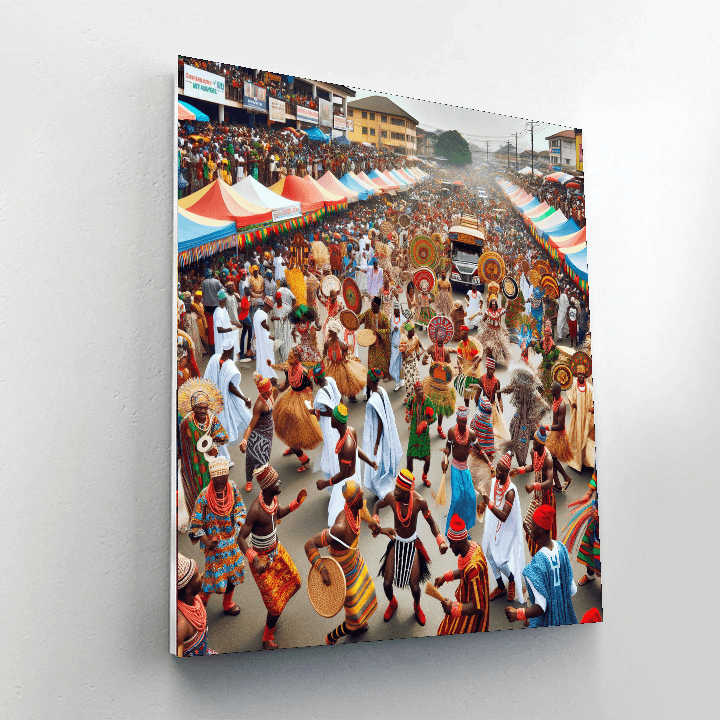 Oya Festival Painting Number Kit