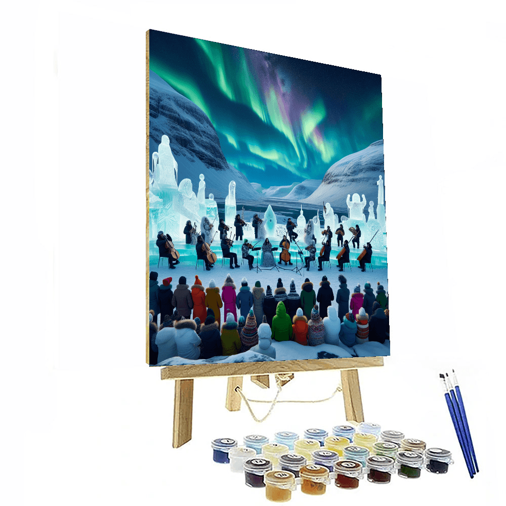 Ice Music Festival - Finse, Norway Paint By Color