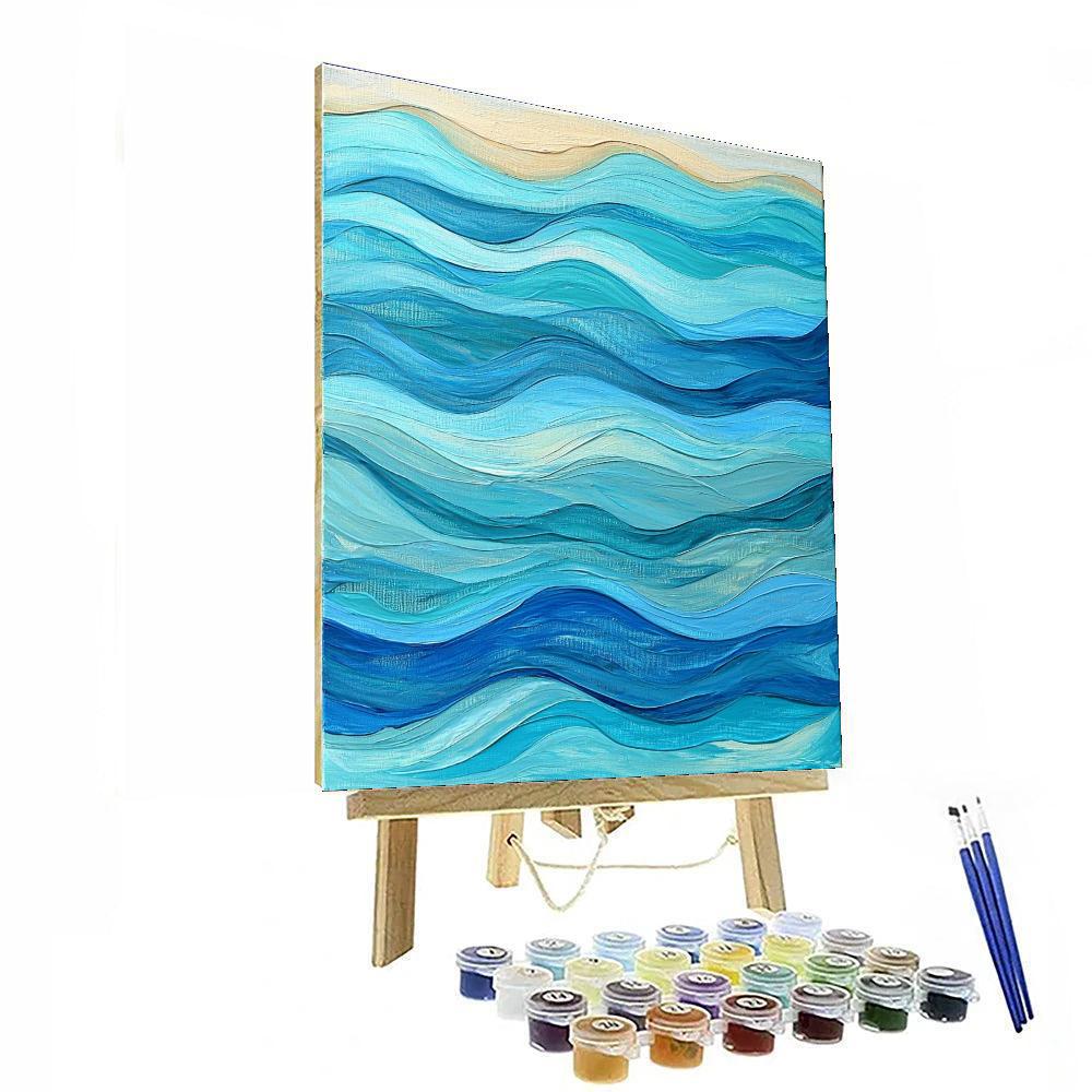 Edgar Degas Inspired Tidal Rhythms  Painting Number Kit