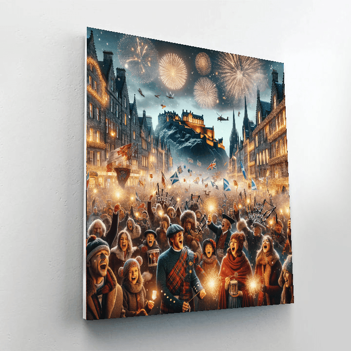 Hogmanay - Scotland Paint By Numbers Art
