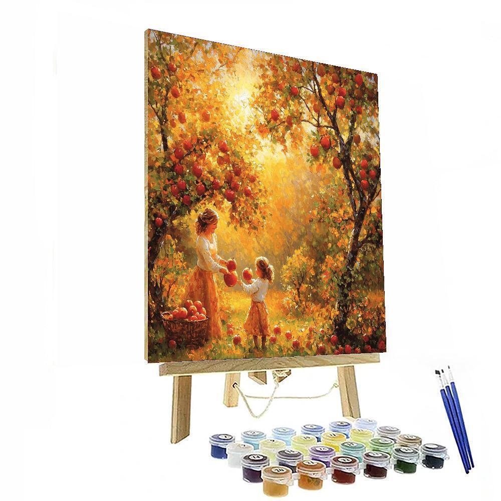 In The Orchard Number Painting