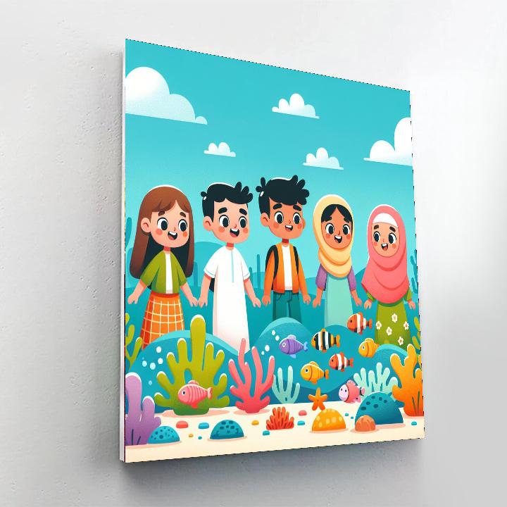 Underwater Utopia Paint By Color