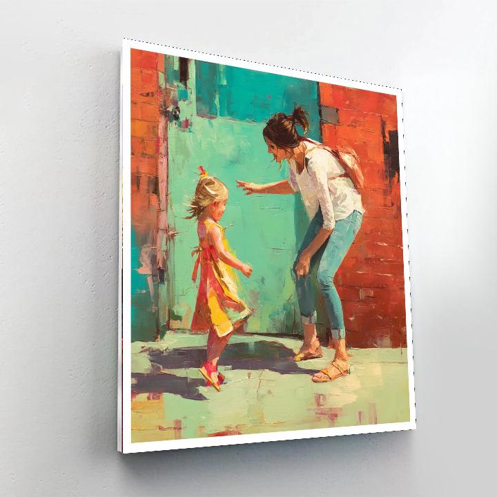 Mothers And Milestones Painting Number Kit