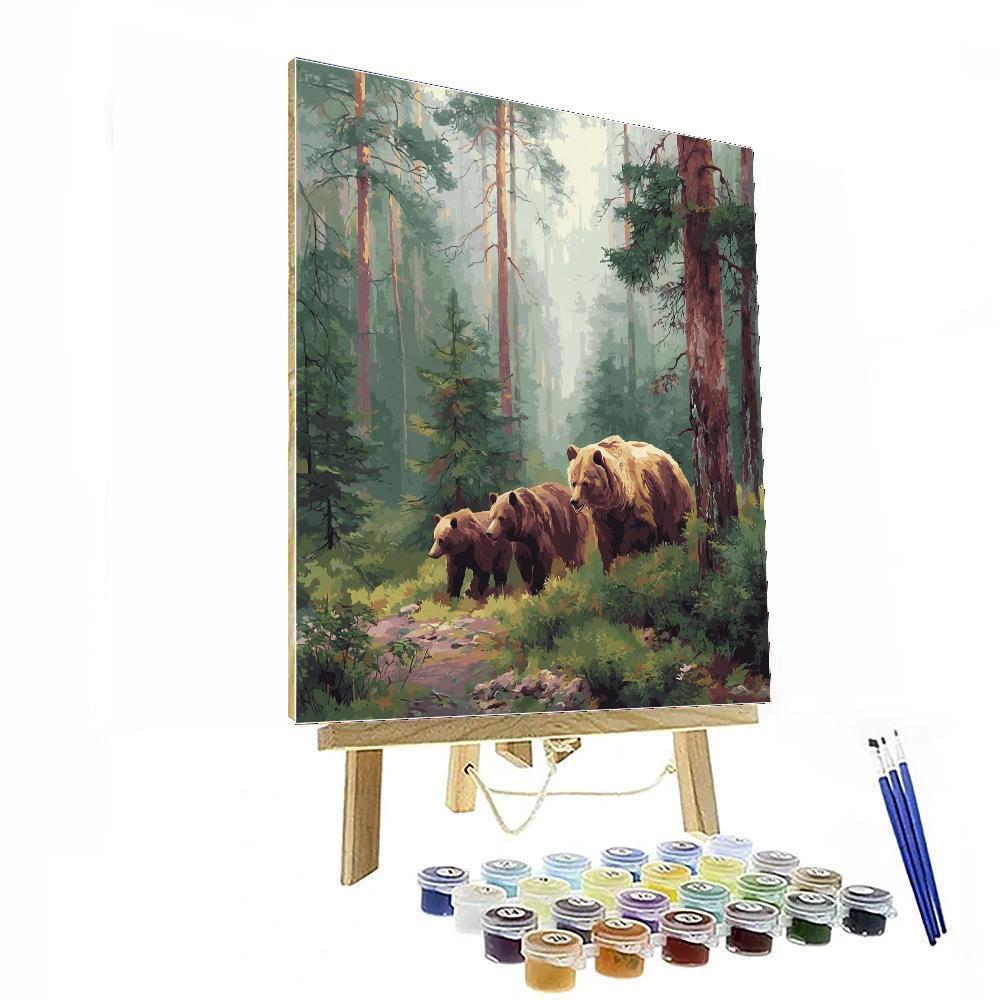 Mama Bear’s Tender Care Numbered Painting Kits