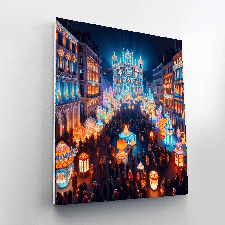 Festival Of Lights - France Numbered Painting Kits