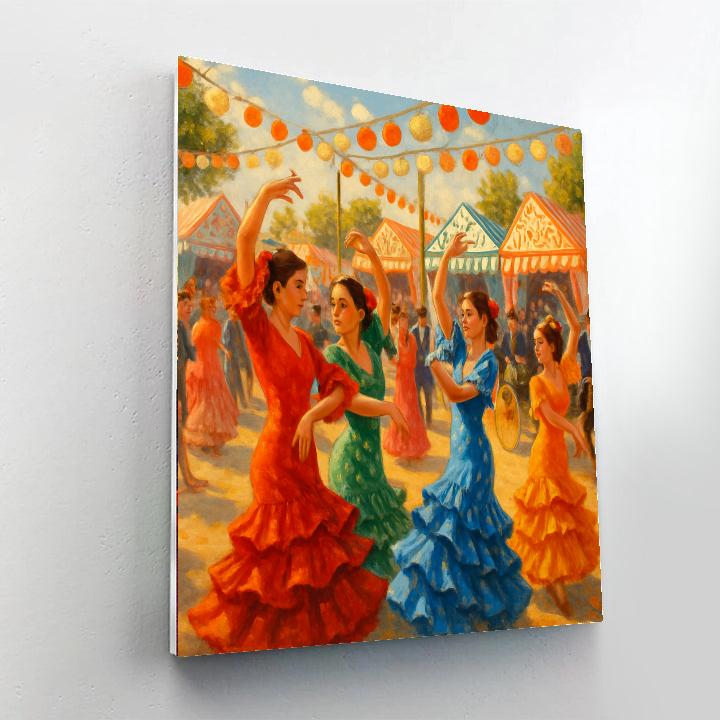 Sevilla Fair DIY Paint By Numbers