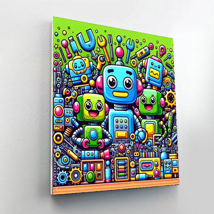 Gadget Geeks Paint By Numbers