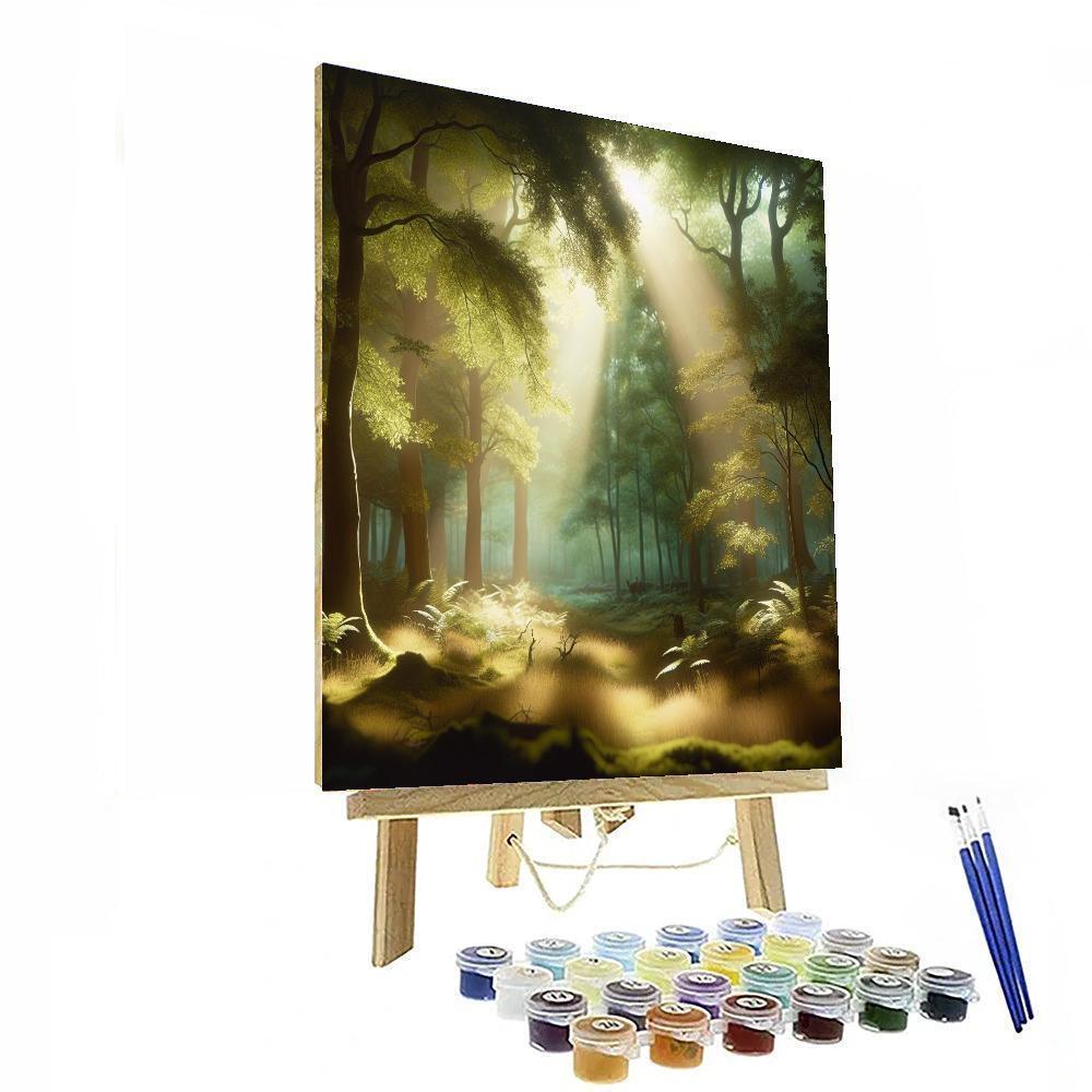 Dreamy Woodland Reverie Paint By Numbers