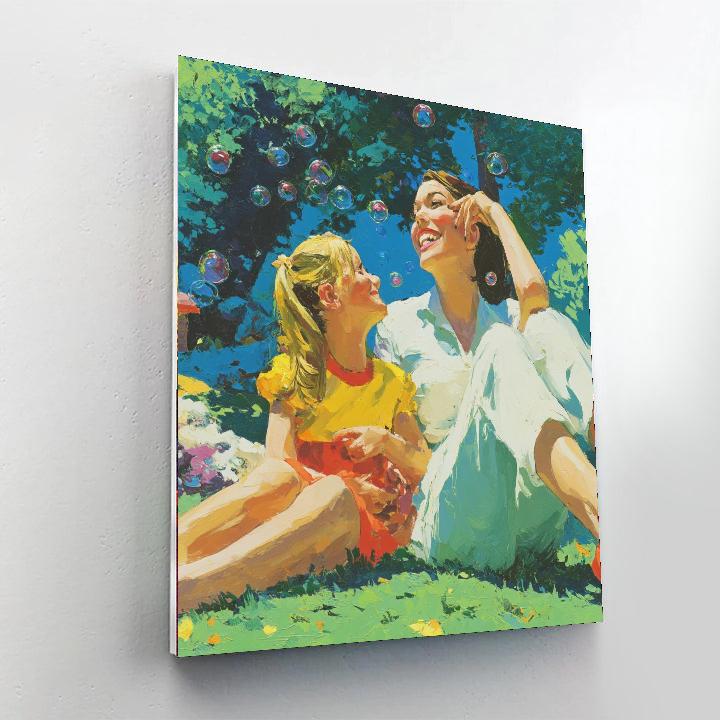 Bond Of Laughter Number Painting