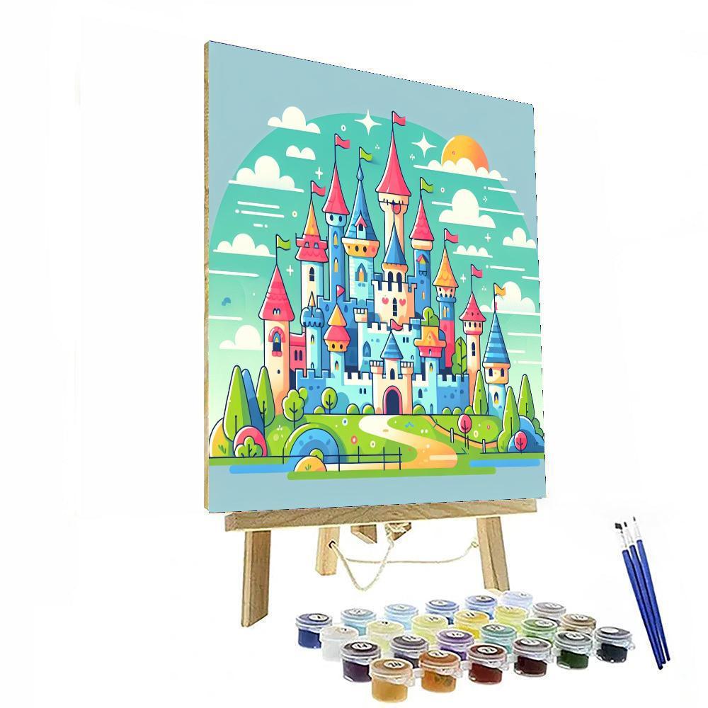 Fabulous Fairy Tale Castles Paint By Number
