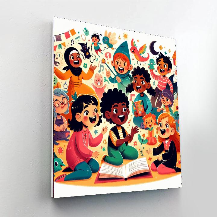 Creative Chronicles Painting Number Kit