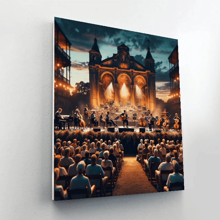 Savannah Music Festival - Georgia, Usa Paint By Number