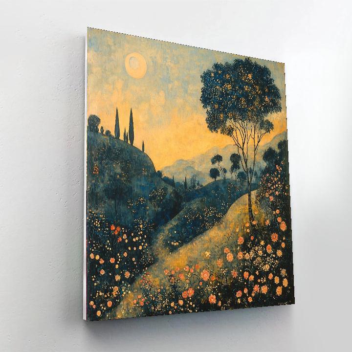 Odilon Redon Inspired Mystic Landscapes  Painting By Numbers Kit