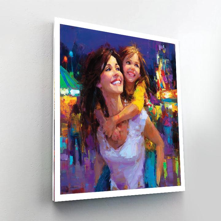 Evening At The Fair Paint By Number