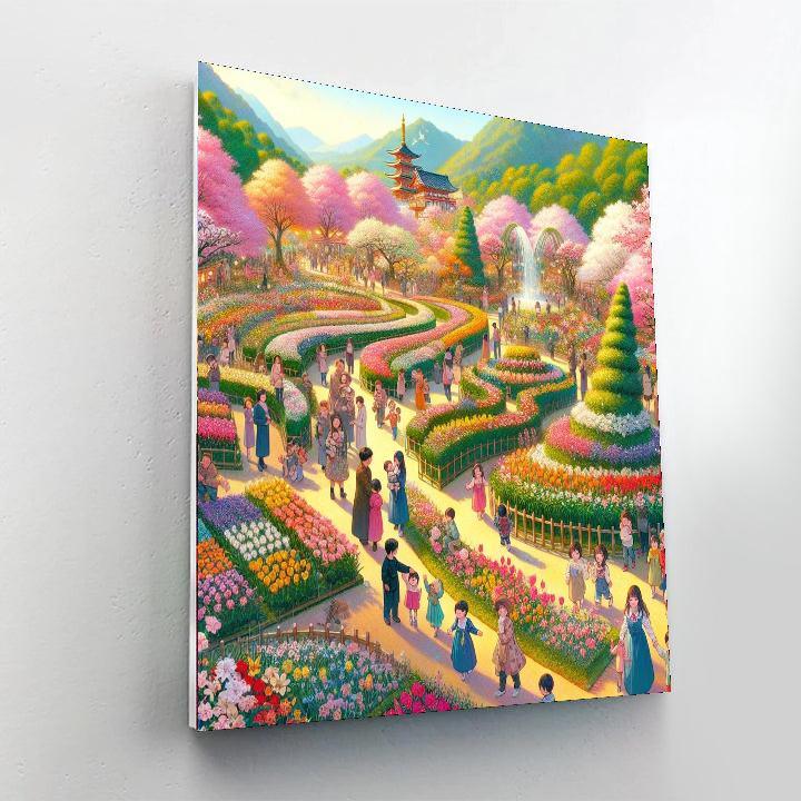 Floriade - Australia Paint By Numbers Art