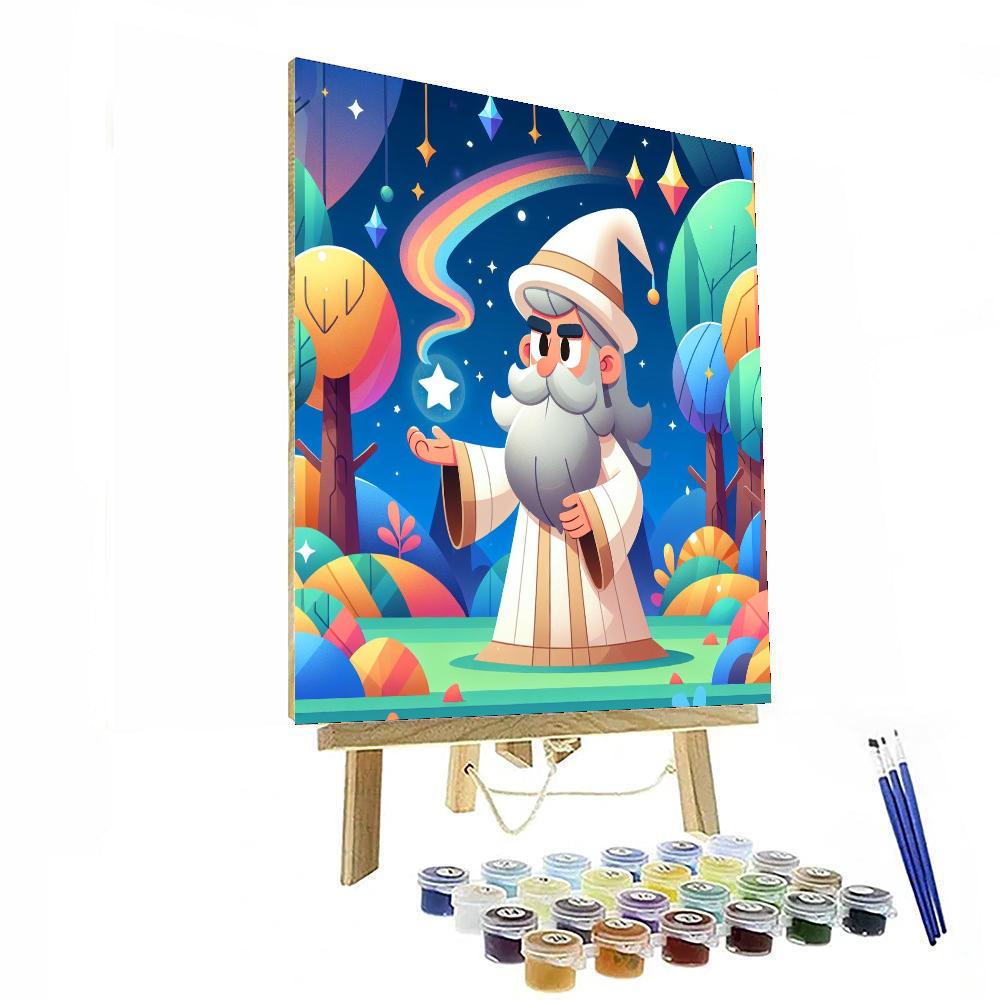 Mystical Wizard's Realm Paint By Numbers Kits