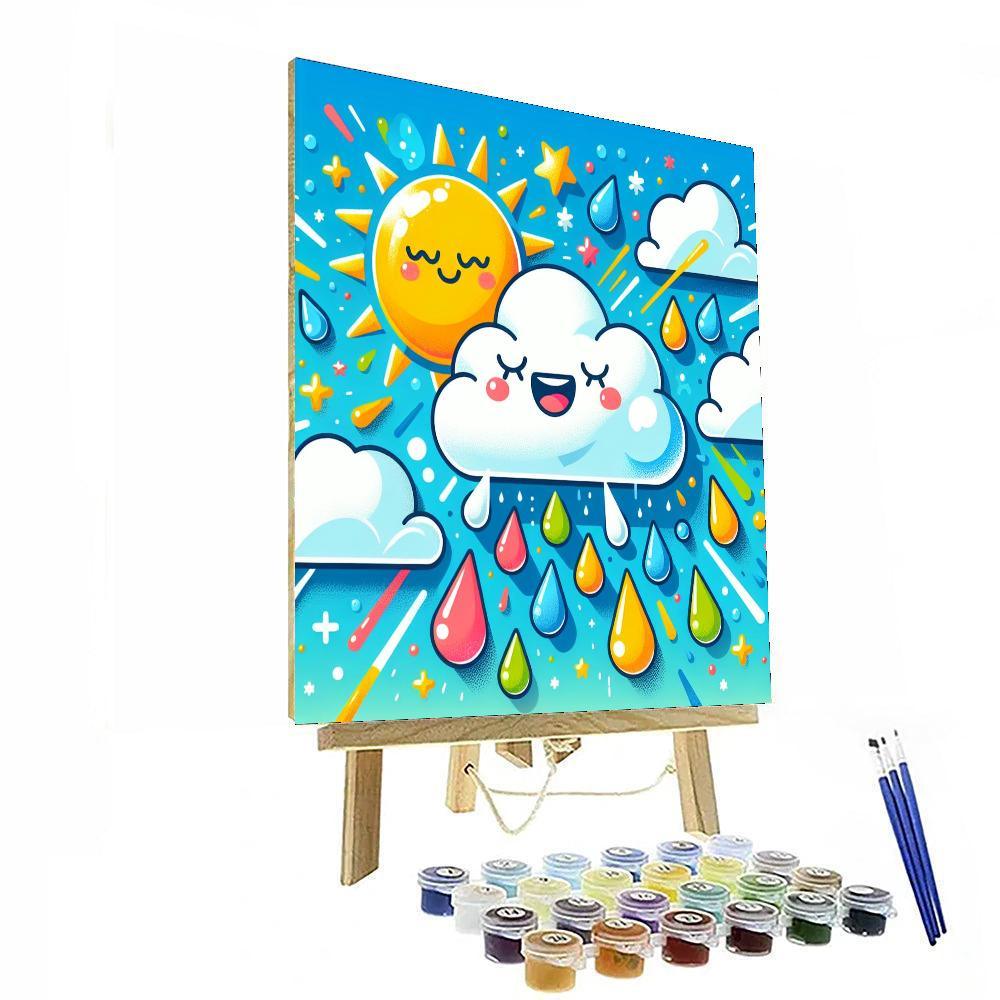 Adventurous Cloud DIY Paint By Numbers