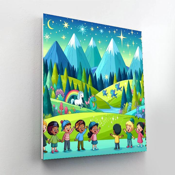 Mythical Creature Discovery Paint By Numbers