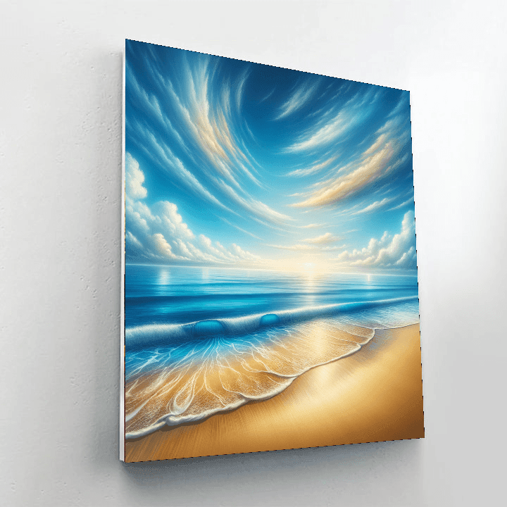 Peaceful Coastal Escape Paint By Number