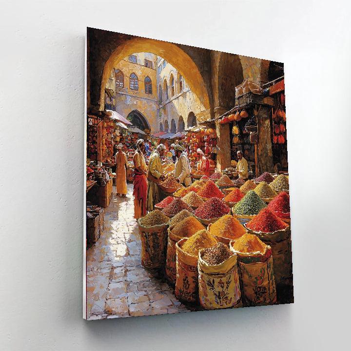 Spice Bazaar - Istanbul Paint By Numbers
