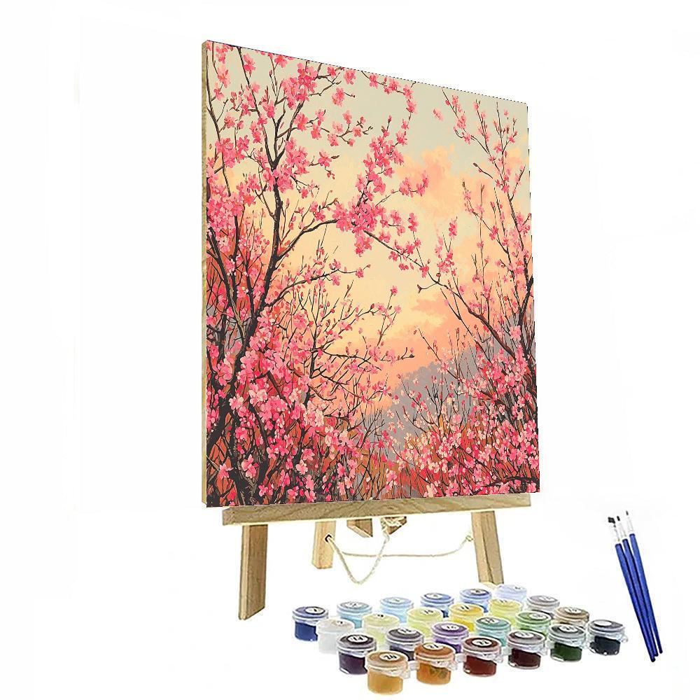Vincent Van Gogh Inspired Blossoming Hopes  Numbered Painting Kits