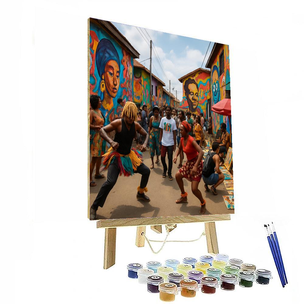 Ghana’s Chale Wote Street Art Festival Painting By Numbers Kit