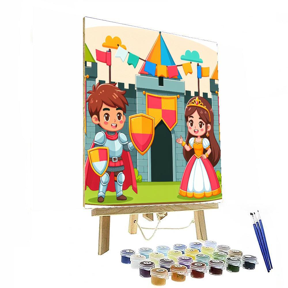 Royal Rescue Mission Numbered Painting Kits