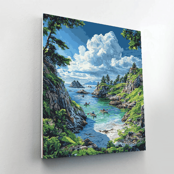 Gulf Islands National Park Reserve Paint By Number