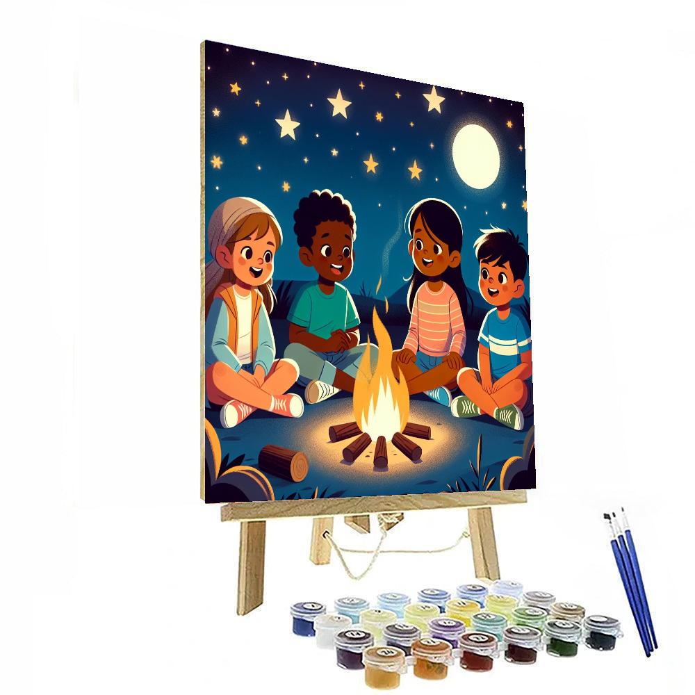 Starlit Stories Painting Number Kit