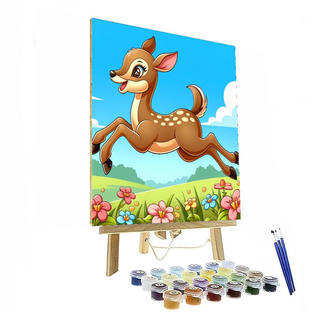 Dancing Antelope Paint By Number