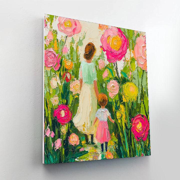 The Gift Of Spring Painting Number Kit
