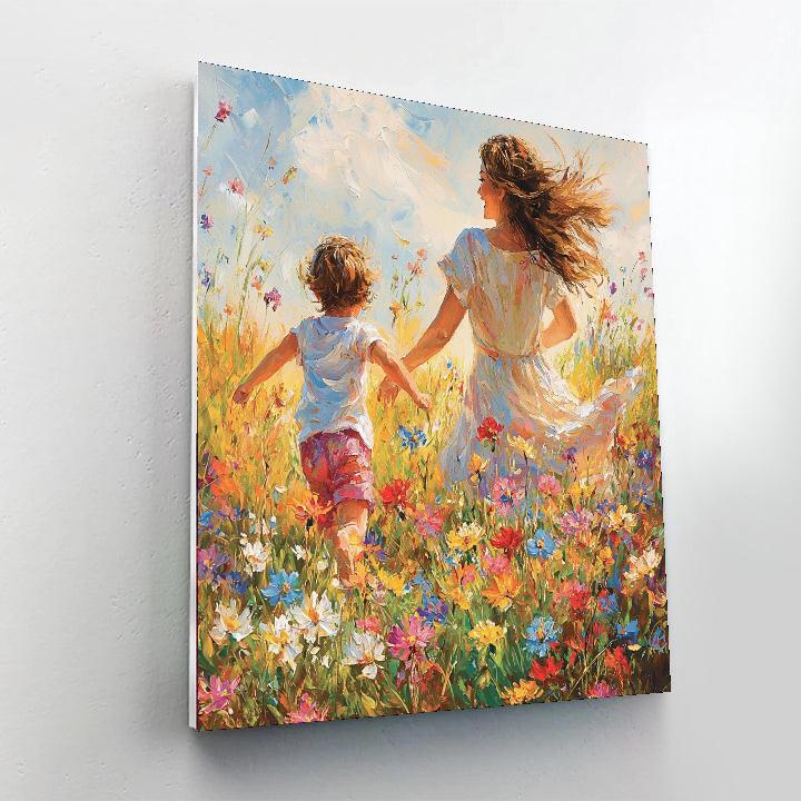 Sunny Days And Laughter Paint By Number