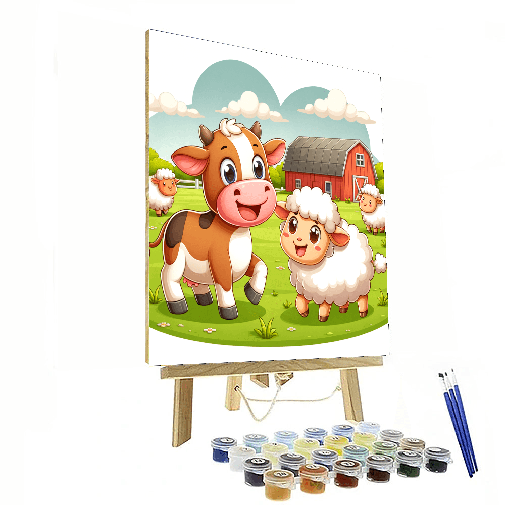 Happy Farm Fun Numbered Painting Kits