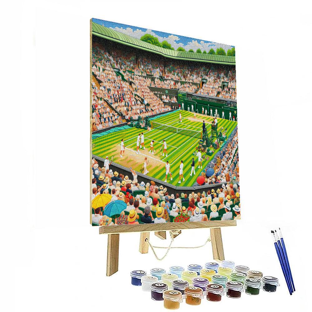 Wimbledon - England Number Painting
