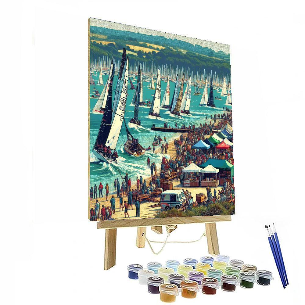 Cowes Week - Uk DIY Paint By Numbers