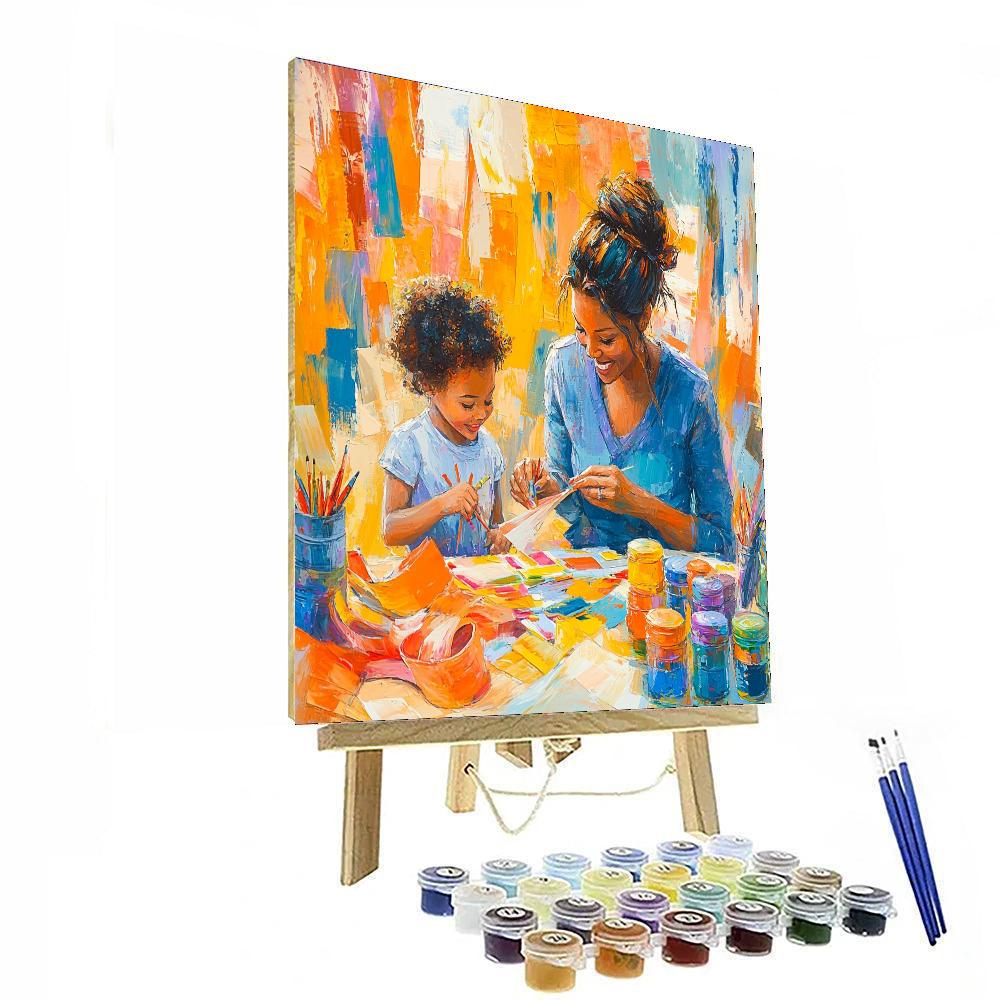 The Joy Of Giving Painting Number Kit