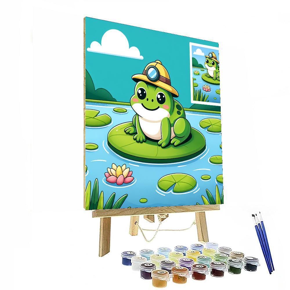 Adventurous Toad Numbered Painting Kits