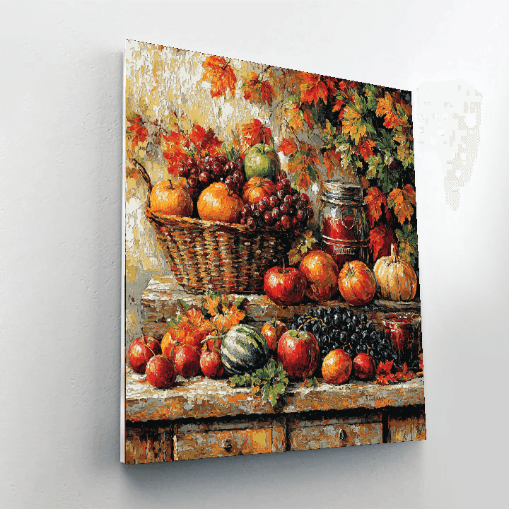 Paul Cézanne Inspired Rustic Harvest  Paint By Numbers Art